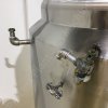 1,000 Ltr 316 Grade SS Jacketed Tank with Full-Sweep Scraped-Surface Mixer